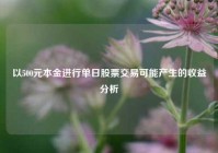 以500元本金进行单日股票交易可能产生的收益分析